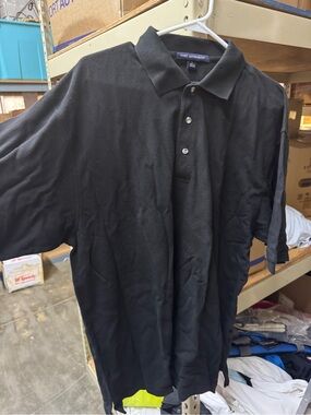 Port Authority Men’s Black Polo Shirt. Size Large. NWT